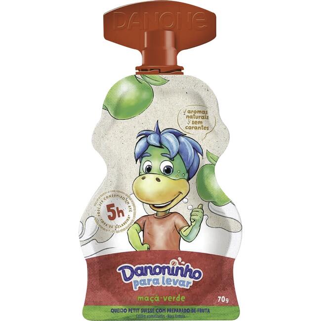 Iogurte Para Levar Danoninho Maçã verde 70g