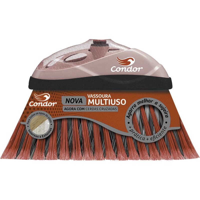 Vassoura Condor Nova V-35 Sem cabo un