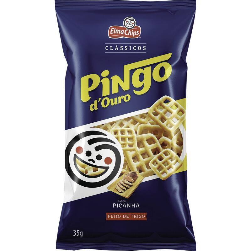 Salgadinho Elma Chips Pingo d'Ouro Picanha 35g