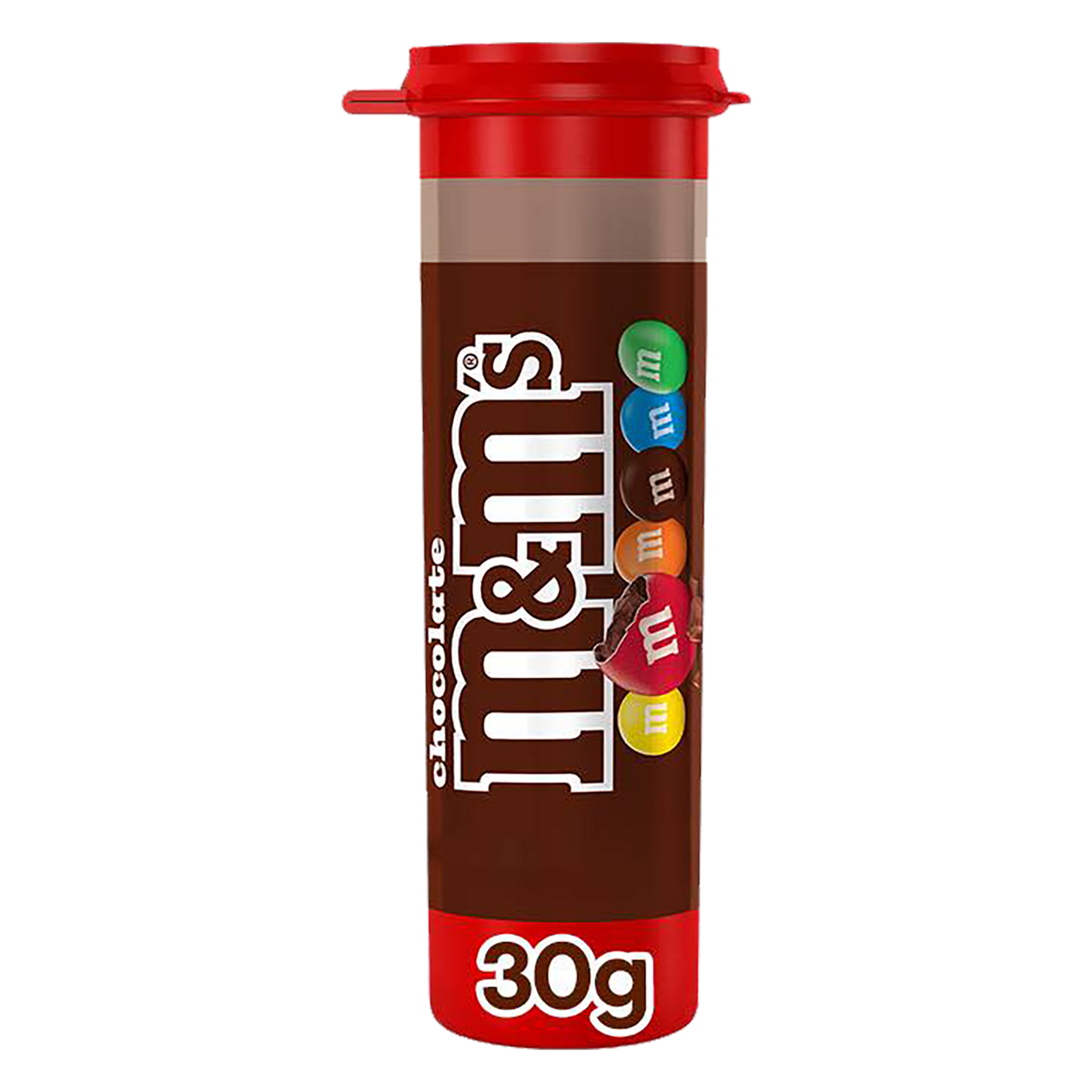 Confeitos Chocolate ao Leite Minis Tubo M&M's 30g