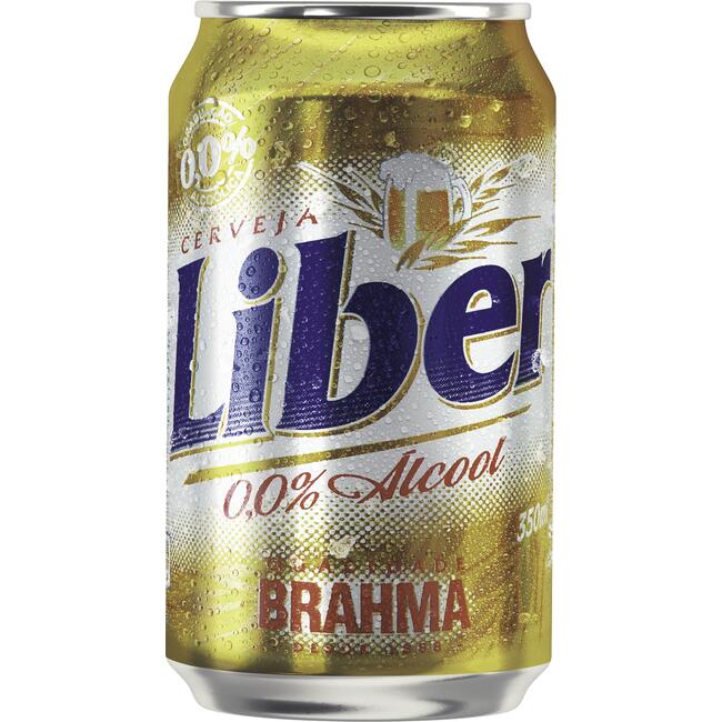 Cerveja Liber Sem Álcool 350ml