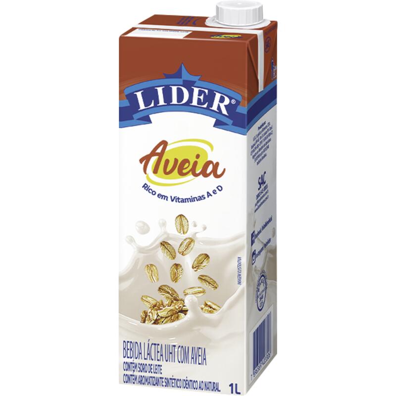 Bebida Láctea Lider com Aveia 1L