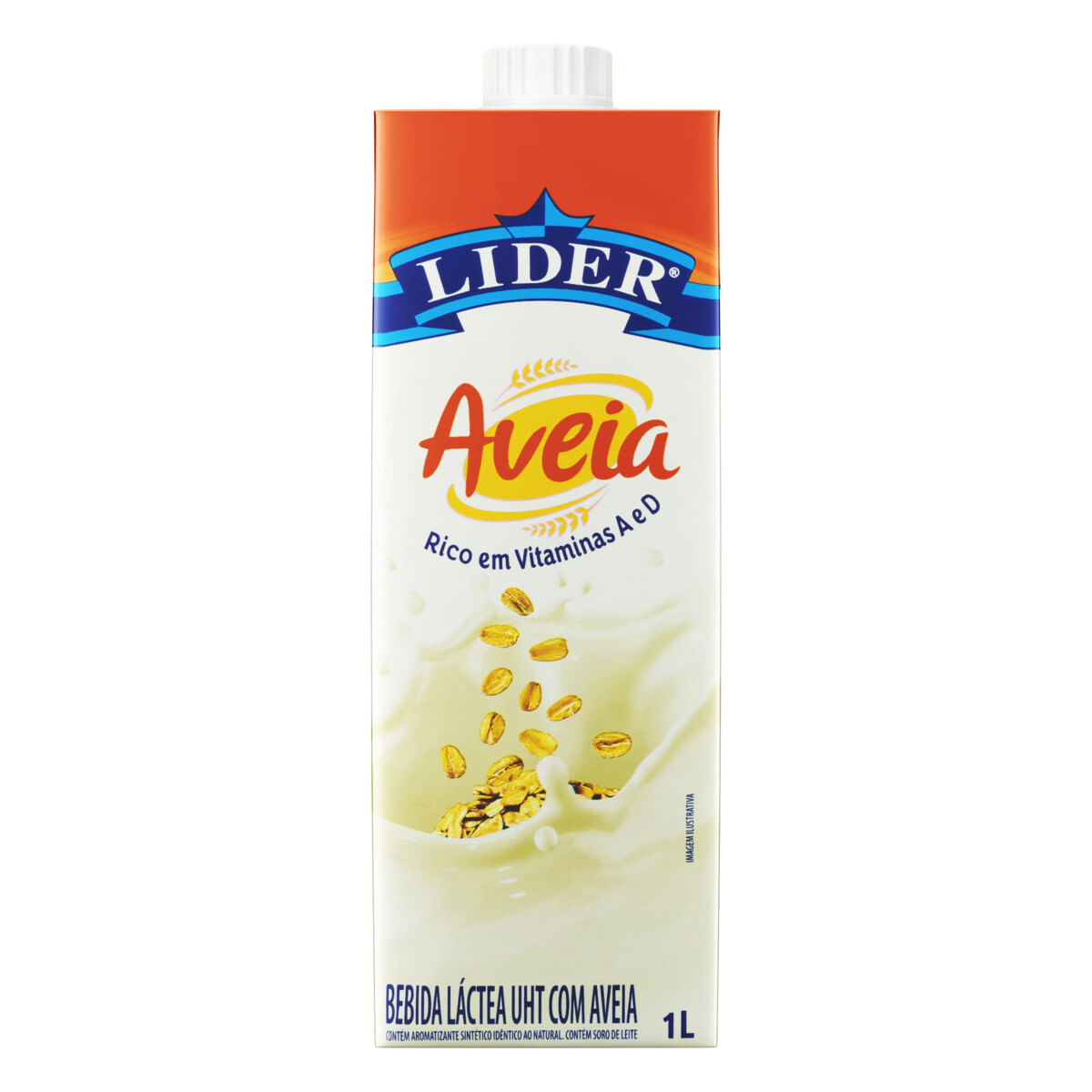 Bebida Láctea Lider com Aveia 1L