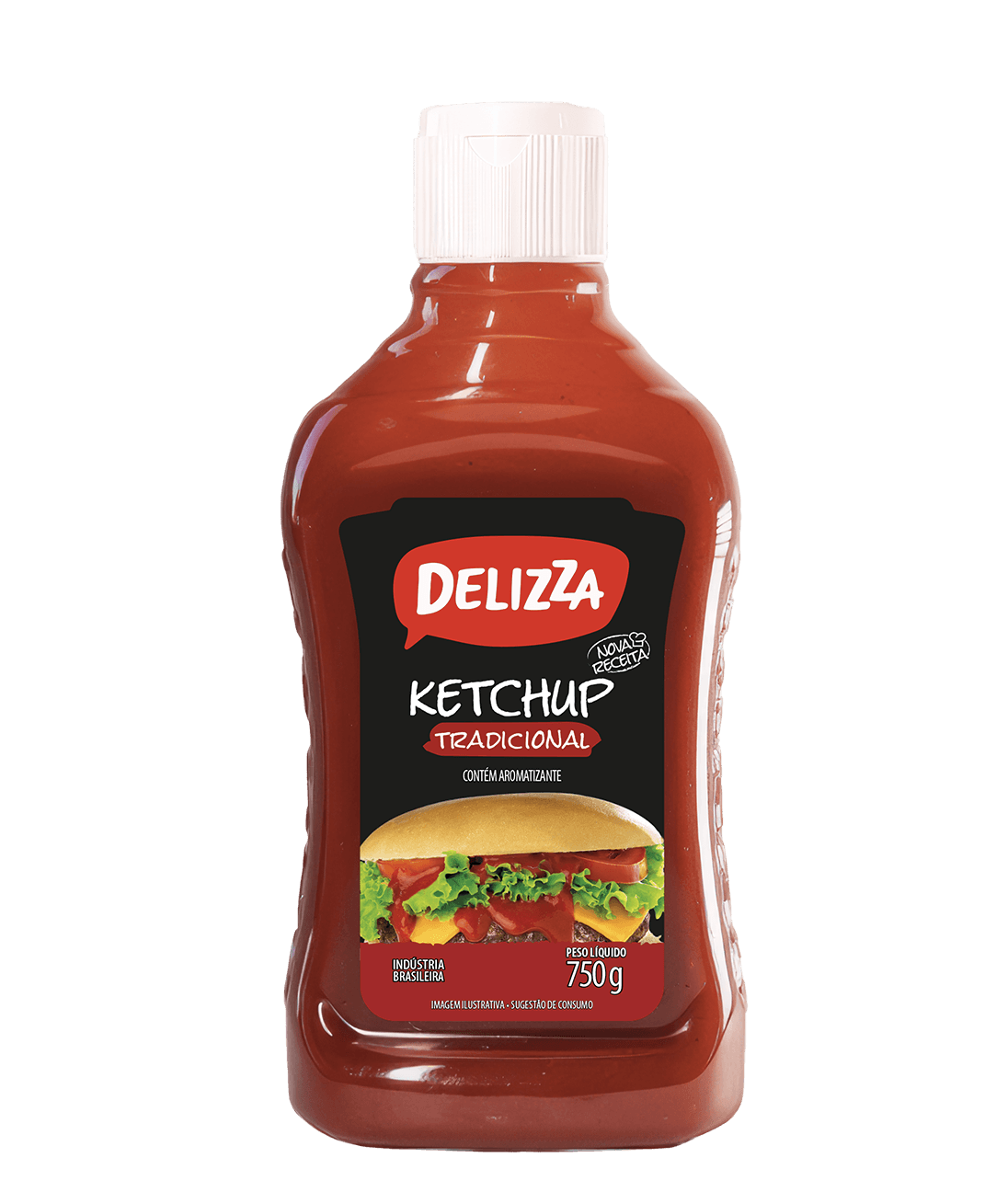 Ketchup Delizza Tradicional 675g