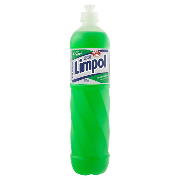 Detergente Líquido Limão Limpol Squeeze 500ml