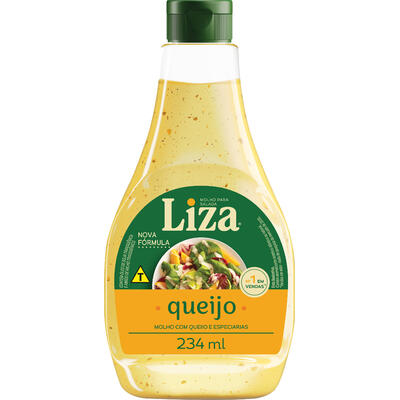 Molho para Salada Liza 234ml - Queijo