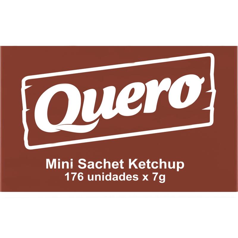 Ketchup Quero Minissachê 176x7g