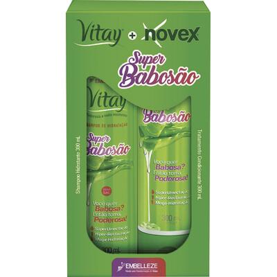 Kit Revitay Novex Shampoo + Condicionador Super babosão