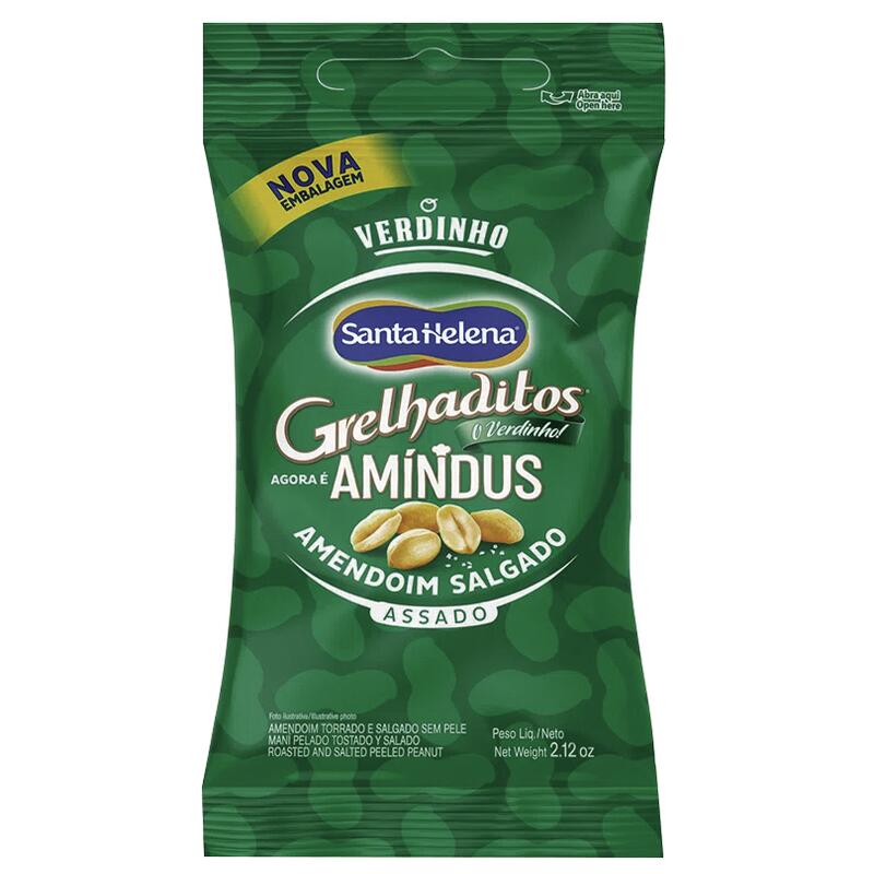 Amendoim Santa Helena Amíndus 24g