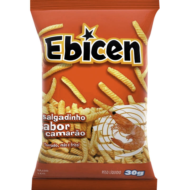 Salgadinho Ebicen Camarão 30g