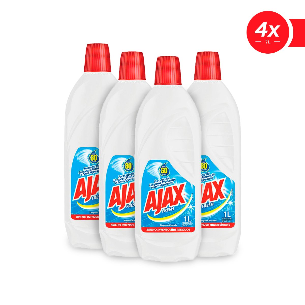 Limpador Diluível Ajax Fresh 1000ml - Leve 4 pague 3