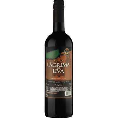 Vinho Lágrima de Uva Tinto Suave 750ml