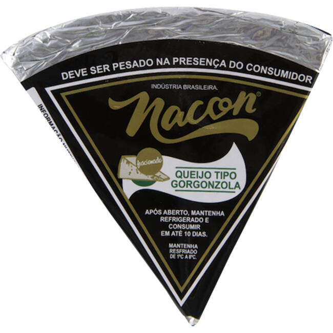 Queijo Gorgonzola Frac Nacon Preço por quilo no pedaço
