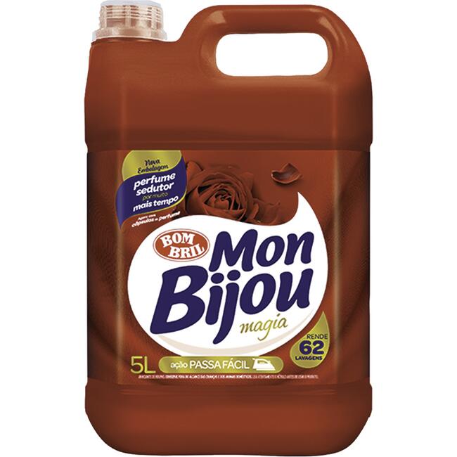 Amaciante para Roupa Mon Bijou Magia 5L