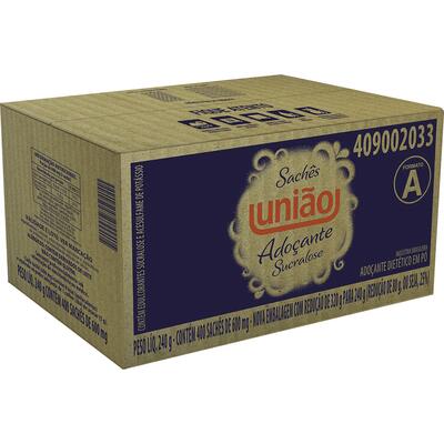 Adoçante Diet em Pó União Sucralose 400x6g