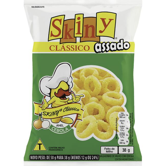 Salgadinho Skiny Clássico Cebola 38g
