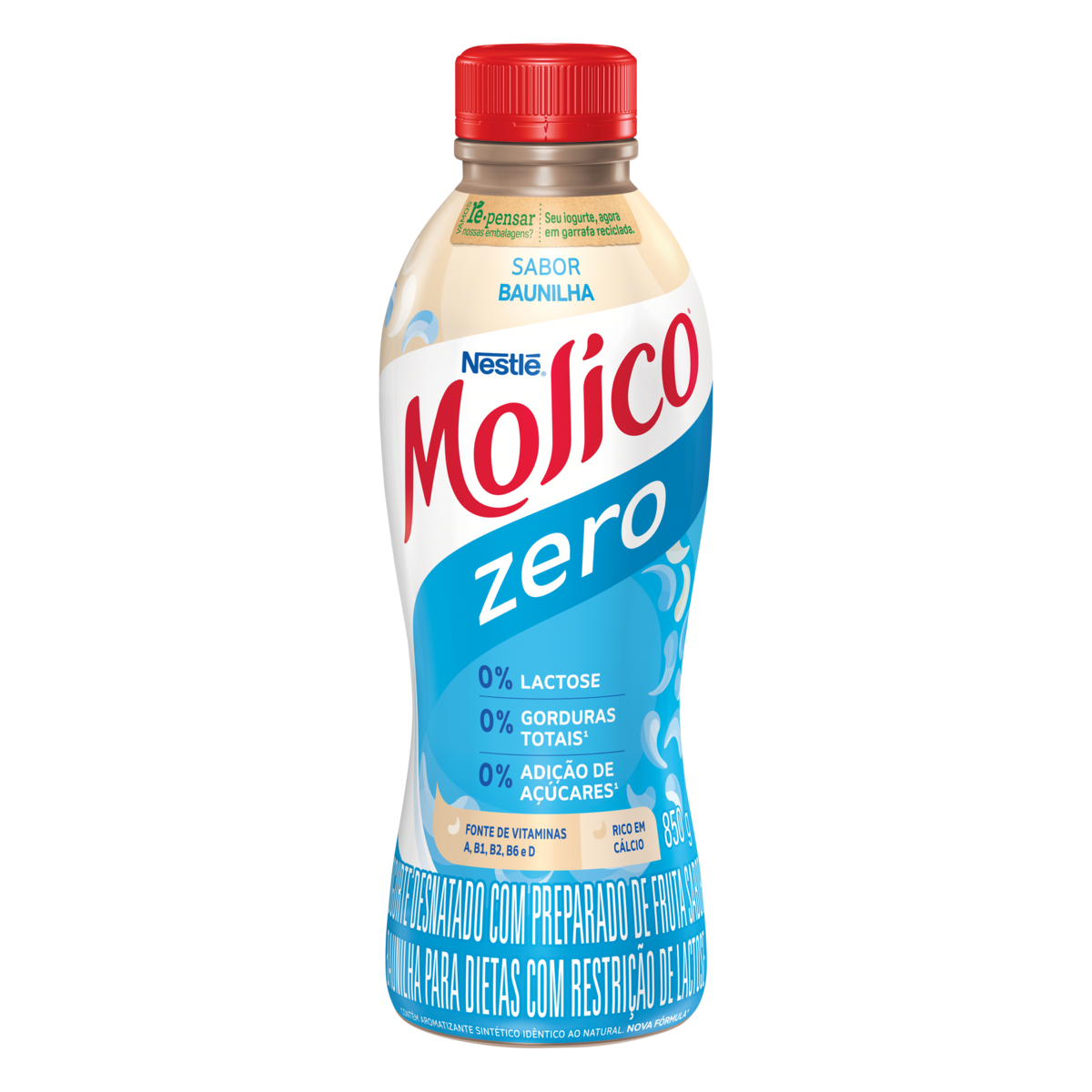 Iogurte MOLICO Triplo Zero Baunilha 850g