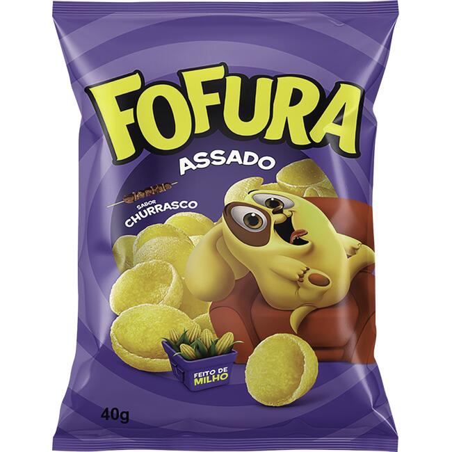 Salgadinho Lucky Fofura Churrasco 40g