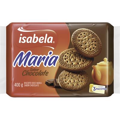 Biscoito Isabela Maria Chocolate 400g