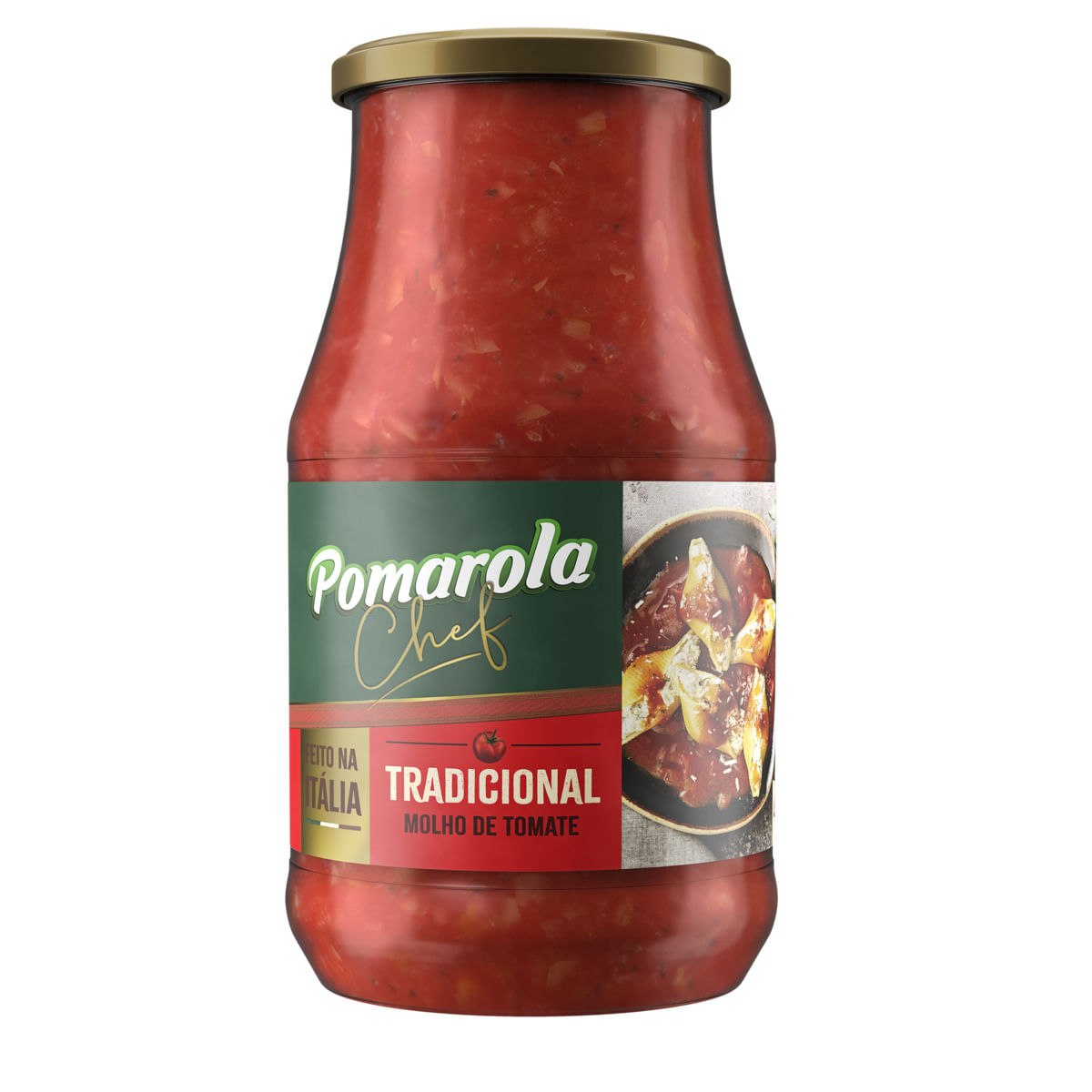 Molho de Tomate POMAROLA Tradicional Vidro 420g