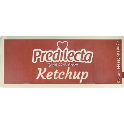 Ketchup Predilecta Minissachê 144x7g
