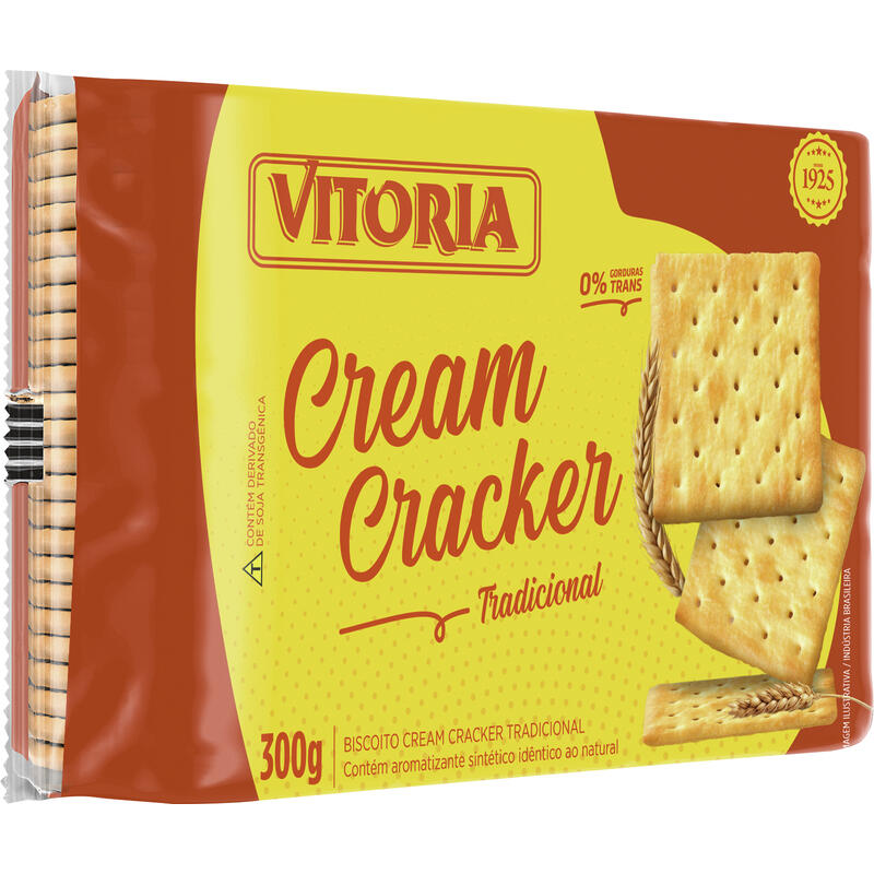 Biscoito Vitória Cream Cracker 300g