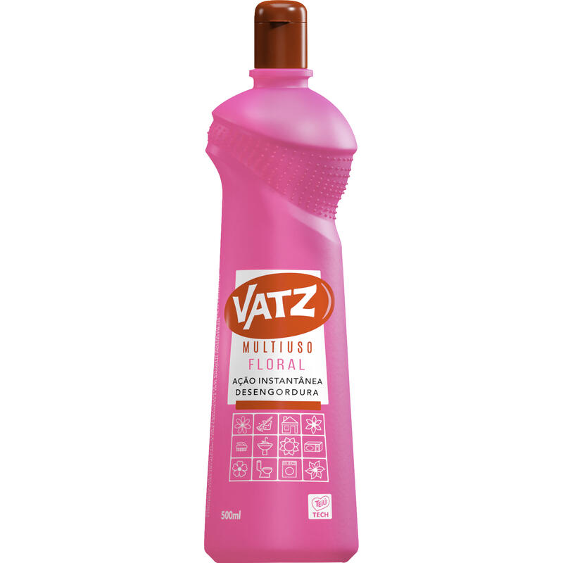 Limpador Multiuso Vatz Floral 500ml