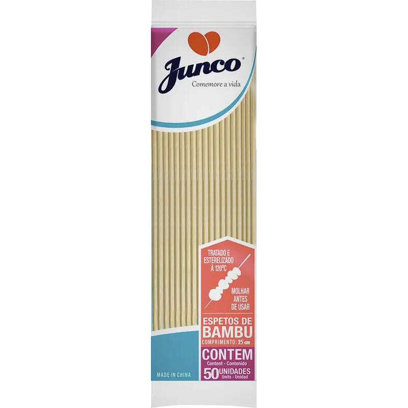 Espeto de Bambu Junco 50 un