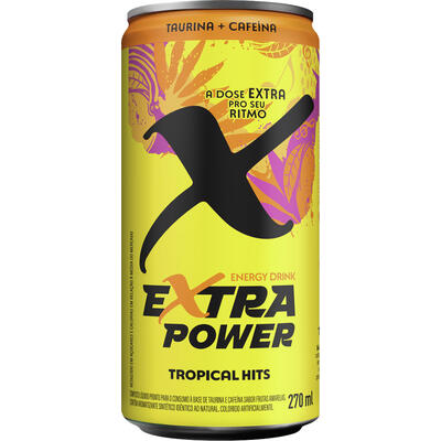 Energético Extra Power Frutas Tropicais 270ml