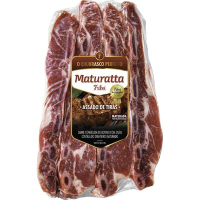 Carne Bov Assado de Tiras Maturatta Cong Preço por quilo na peça