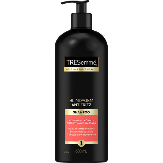 Shampoo Tresemmé Blindagem Antifrizz 650ml