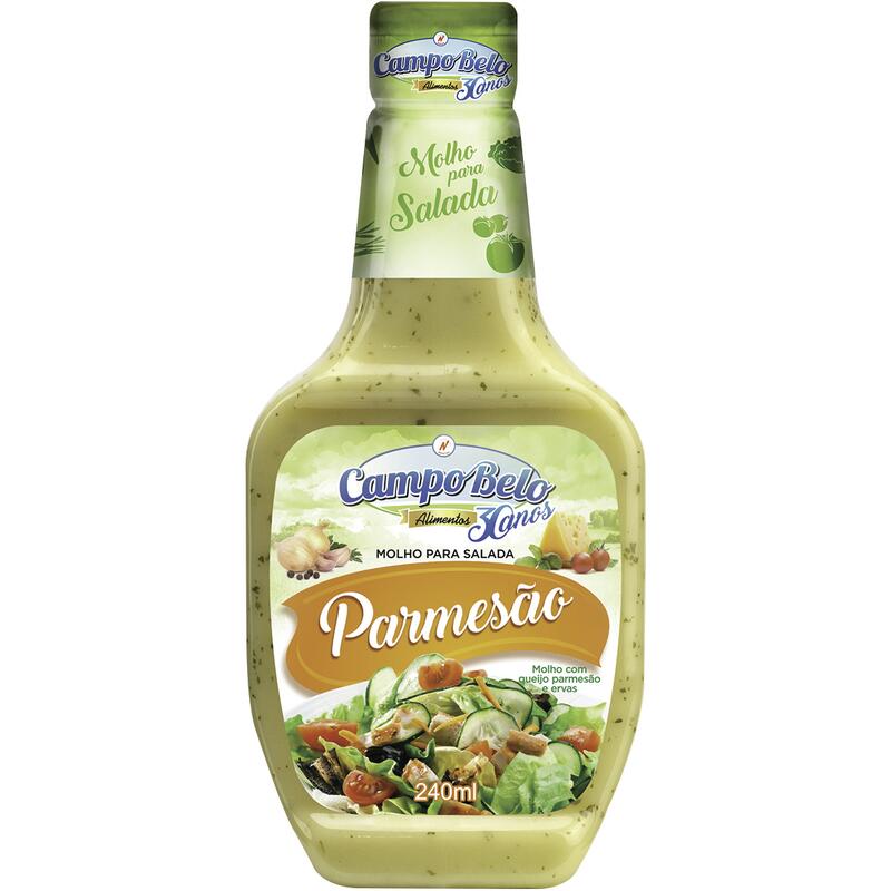 Molho para Salada Campo Belo Parmesão 240ml