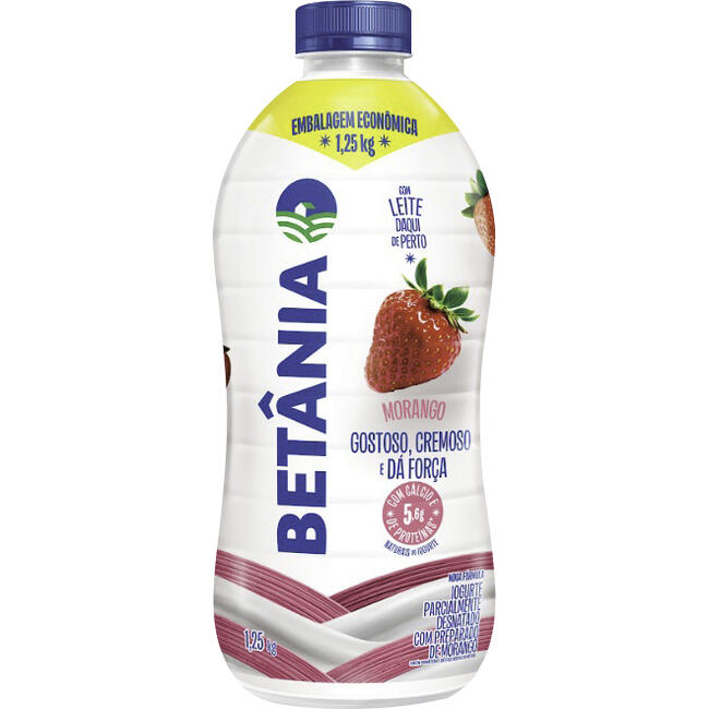 Iogurte Betânia Morango 1,25kg