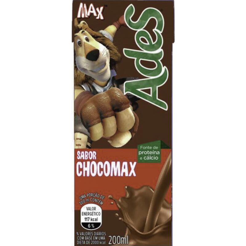 Alimento Ades À Base de Soja Chocomax 200ml