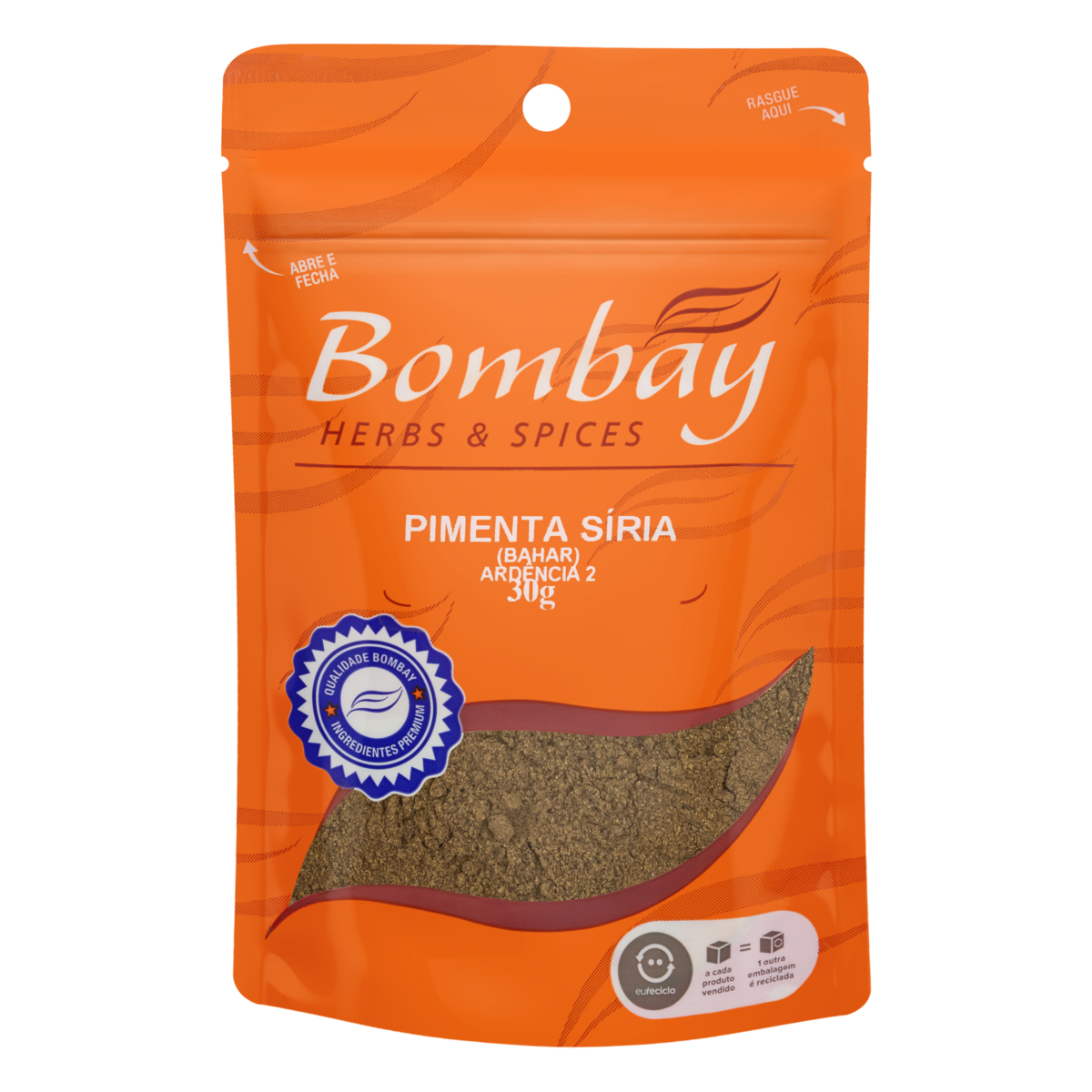 Pimenta-Síria Bombay Herbs e Spices Pouch 30g