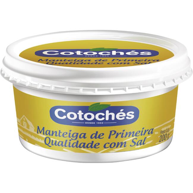 Manteiga Cotochés Com sal 200g