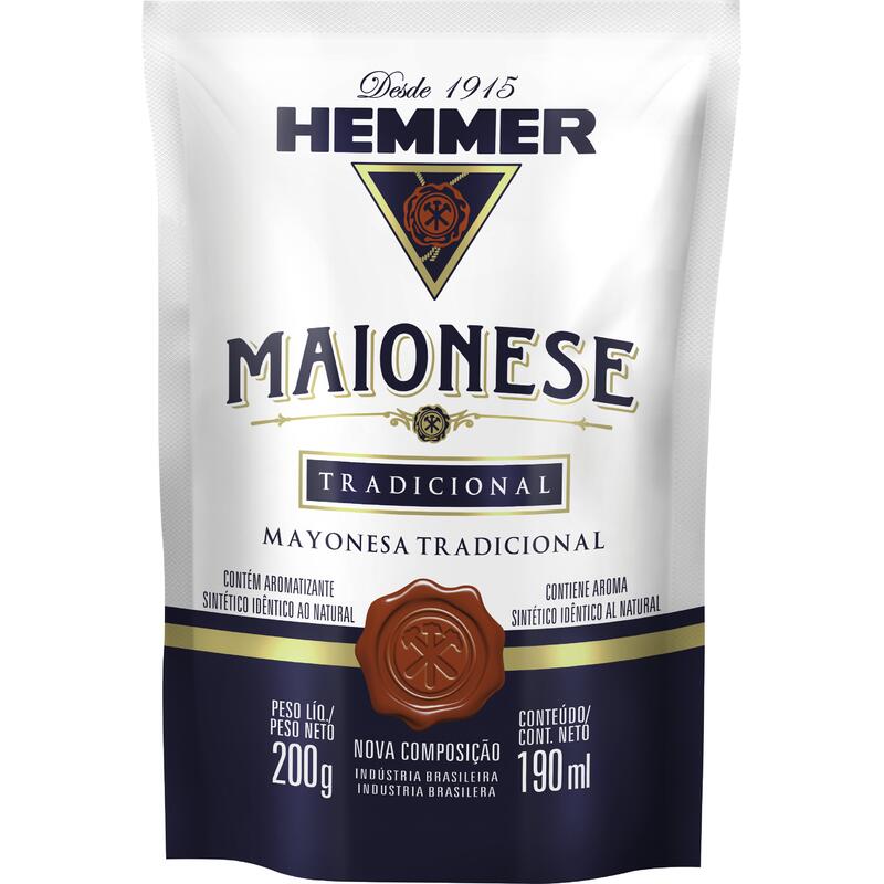 Maionese Hemmer Tradicional 200g