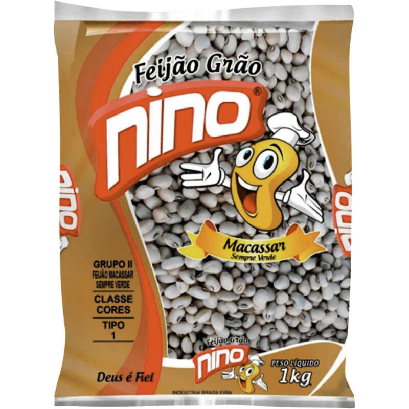 Feijão Macassar Grão Nino Tipo 1 1kg