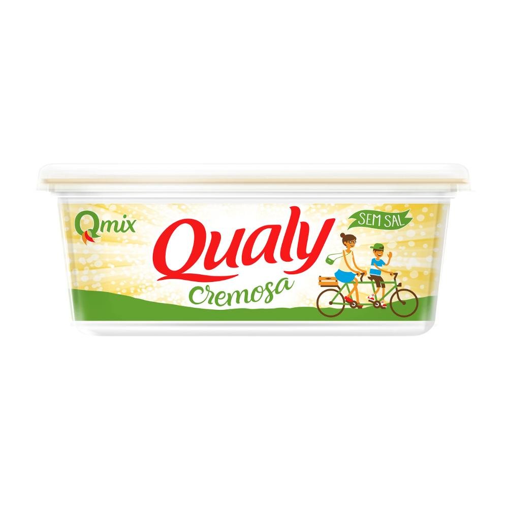 Margarina Cremosa Qualy sem Sal 250g
