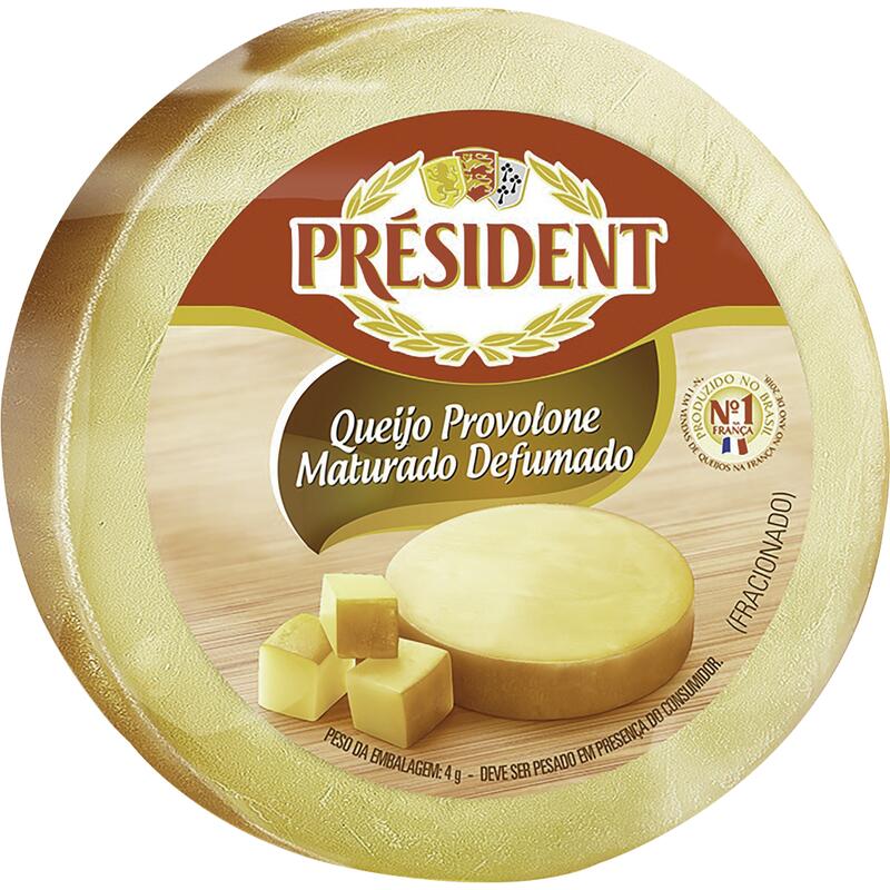 Queijo Provolone Président Frac Preço por quilo na peça