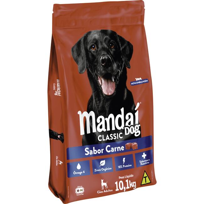 Alimento para Cães Mandaí Carne 10,1kg