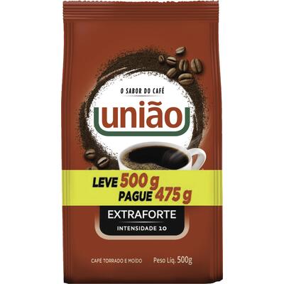 Café União Extra Forte LV 500g PG 475g