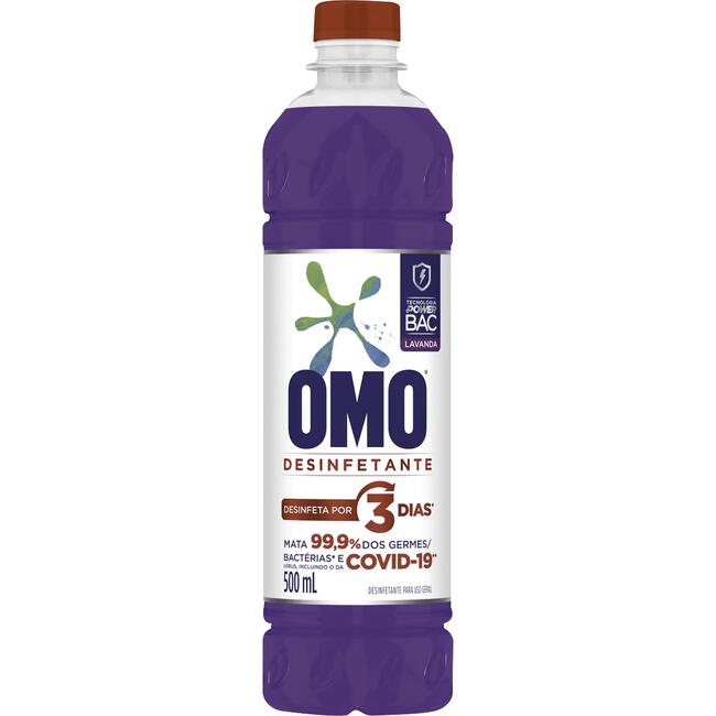 Desinfetante Omo Lavanda 500ml