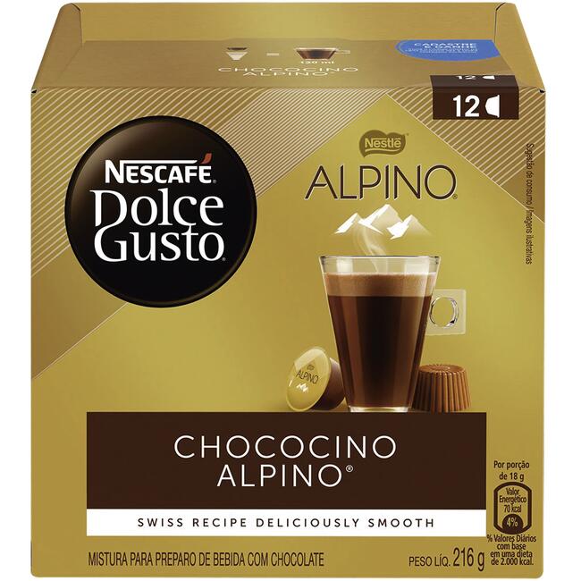 Café Dolce Gusto Nescafé Alpino 216g