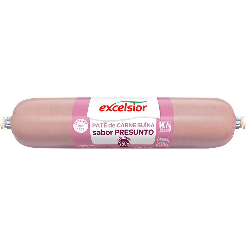Patê Excelsior Presunto 250g