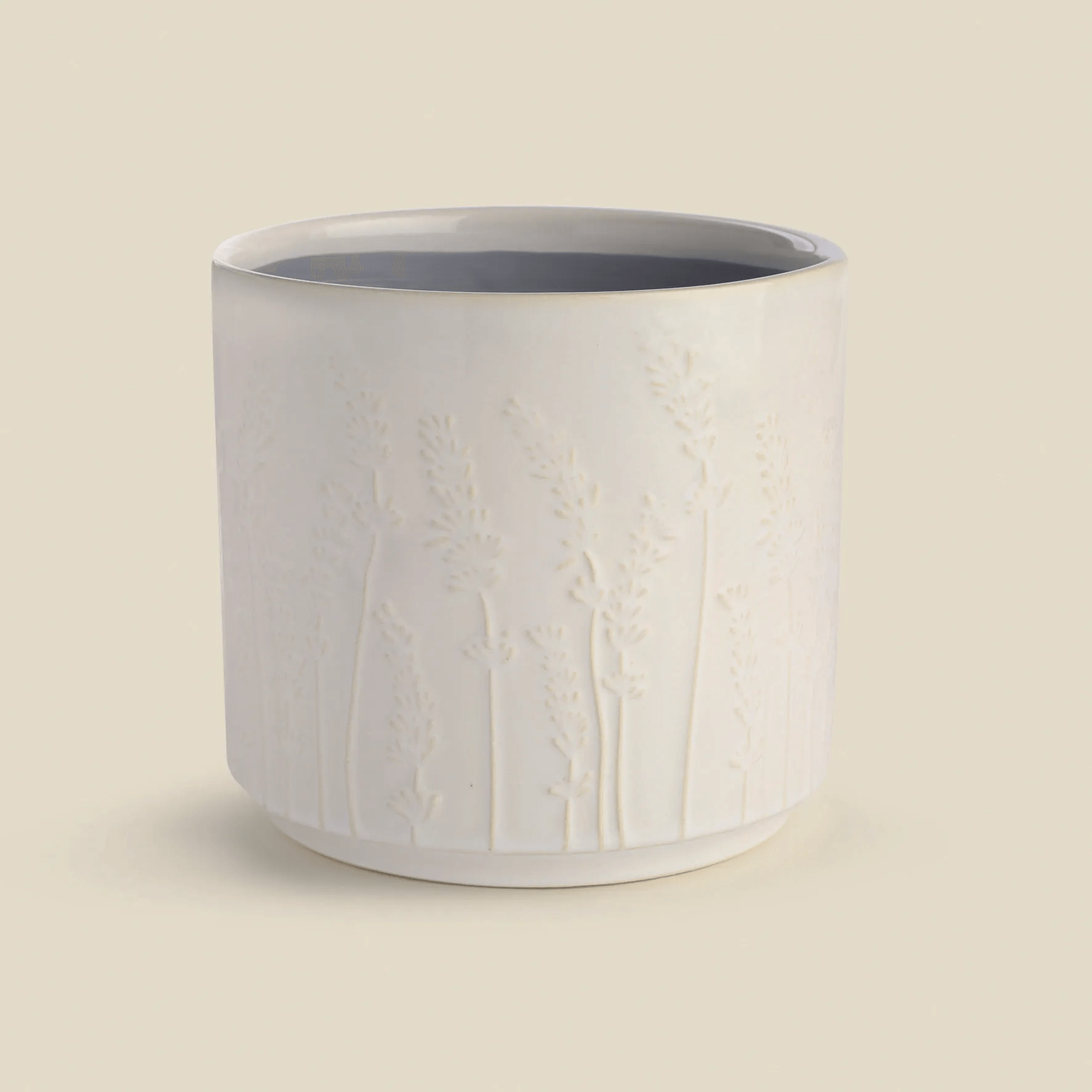Cachepot Blanche ACASA R 17X15cm Ref.: 2501