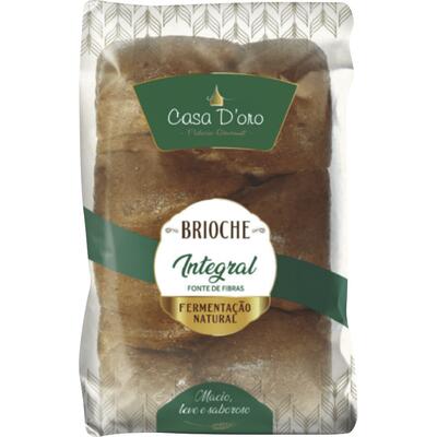 Pão Brioche Santa Edwiges Integral 300g