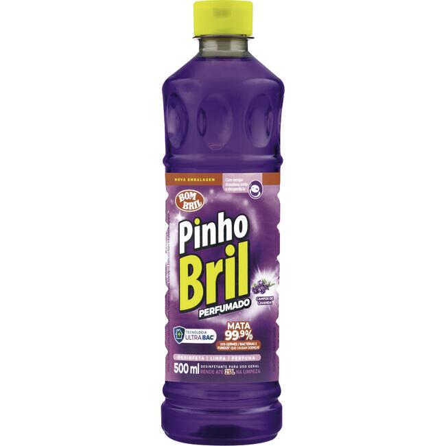 Desinfetante Pinho Bril 500ml - Campos de Lavanda