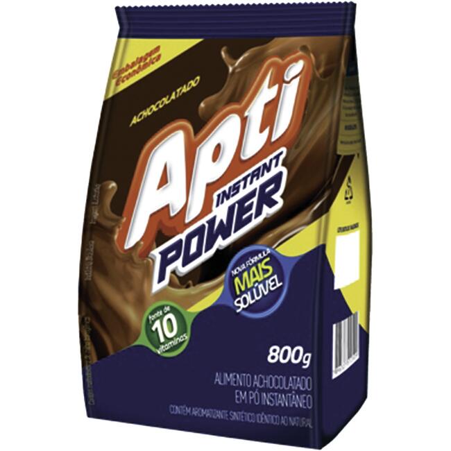 Achocolatado em Pó Apti Power 800g