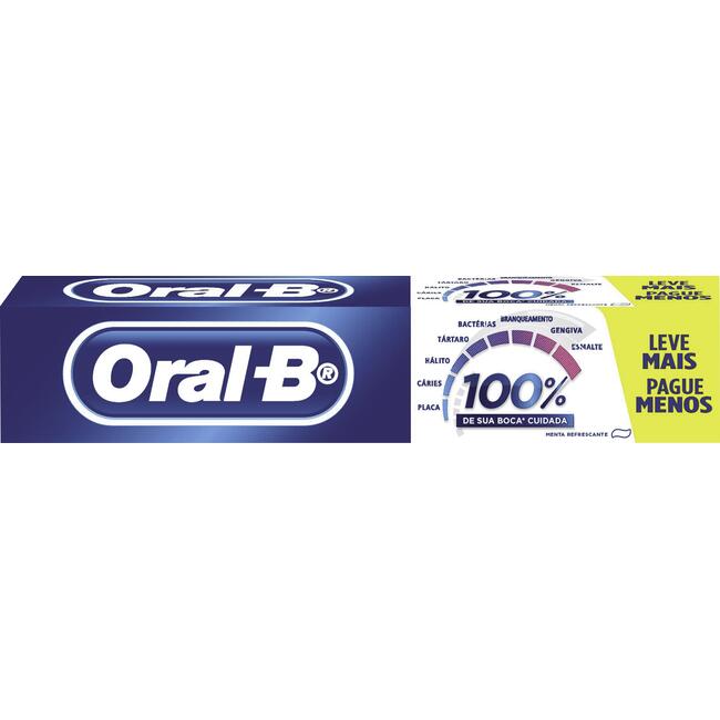 Creme Dental Oral-B 100% 120g